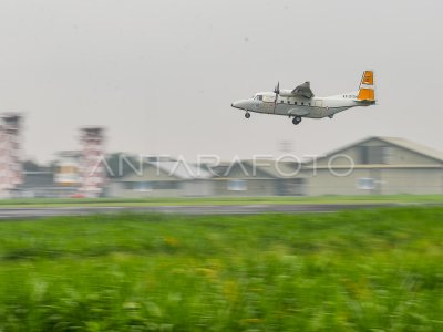 Handover of the NC212i aircraft from PTDI to the Indonesian Air Force