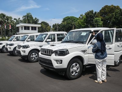 The Ministry of Defense deploys tactical vehicles for disaster management in Sumatra