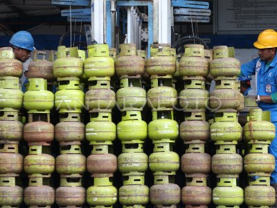 Pengisian LPG untuk wilayah terdampak bencana alam Aceh