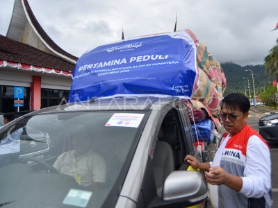 Pertamina international shipping kirim bantuan ke Agam
