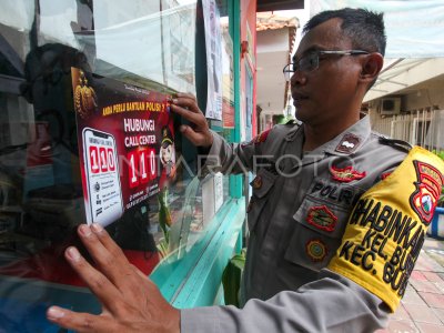 Call Center 110 of Surabaya Metropolitan Police