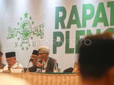 Pembukaan rapat pleno PBNU