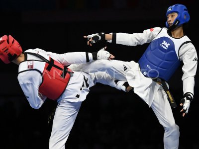 Aziz Hidayat Tumakaka raih perak taekwondo 