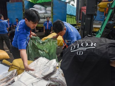 Bea Cukai gagalkan peredaran produk impor garmen ilegal