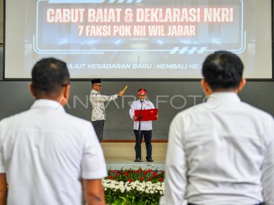 Kelompok NII cabut baiat dan deklarasi NKRI