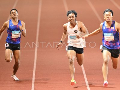 Zohri raih medali perak lari 100 meter putra