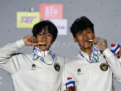 Cikal raih emas lead panjat tebing SEA Games 2025