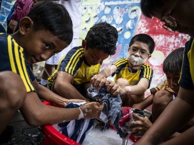Festival Mencuci Baju di Semarang