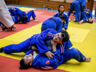 Pelatnas judo tuna netra ASEAN Para Games