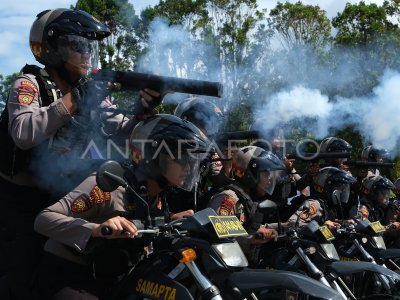 Polresta Pontianak gelar simulasi Sispamkota 