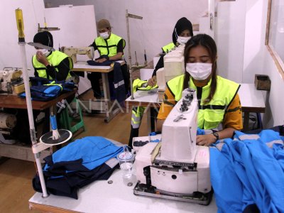 Produksi jaket keselamatan untuk ekspor