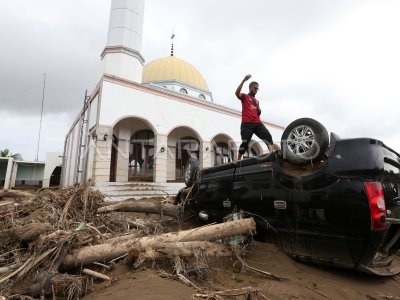 The impact of the flash flood disaster in Pidie Jaya