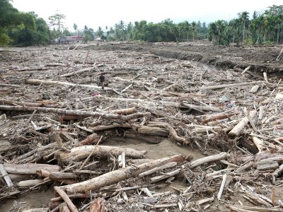 Dampak bencana banjir bandang di Pidie Jaya