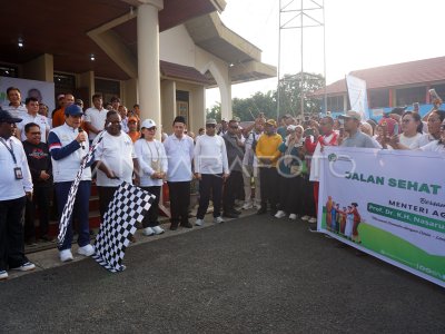 Healthy walk for religious harmony in Southwest Papua