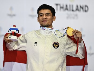 Joshua remporte la médaille d&#039;or en kumite karaté 75 kg masculin aux Jeux SEA 2025
