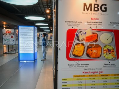Exposition du Cap Rouge et Blanc à la Gare de Tanah Abang