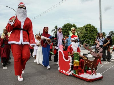 Parade Natal 2025 di Palangka Raya