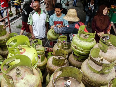 Pasar penyeimbang LPG 3 kilogram di Palangka Raya