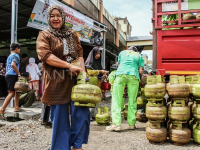 Pasar penyeimbang LPG 3 kilogram di Palangka Raya