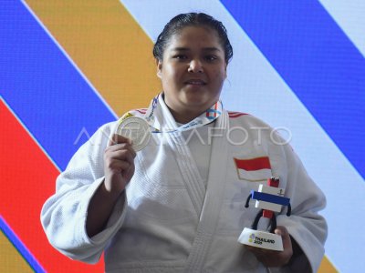 Judoka Indah Permatasari wins silver at the SEA Games