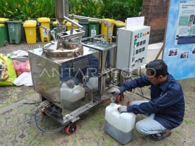 Pengolahan sampah plastik menjadi energi alternatif setara BBM