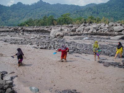 Penyediaan lumbung pangan pengungsi banjir lahar Gunung Semeru