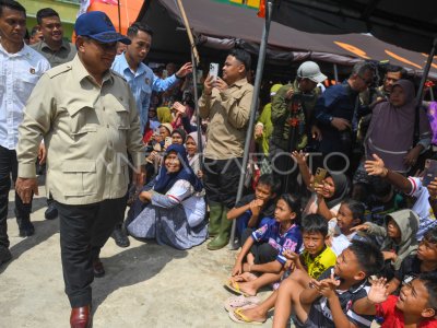 Presiden temui pengungsi di Sumut