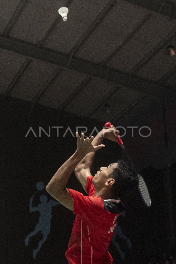 Indonesia Raih Emas Bulu Tangkis Beregu Putra SEA Games | ANTARA Foto