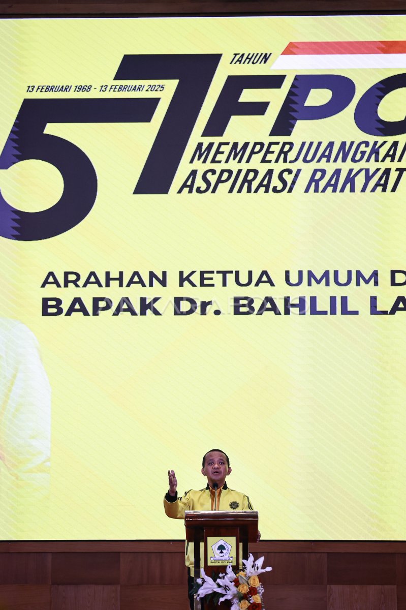 Peringatan HUT Ke-57 Fraksi Partai Golkar