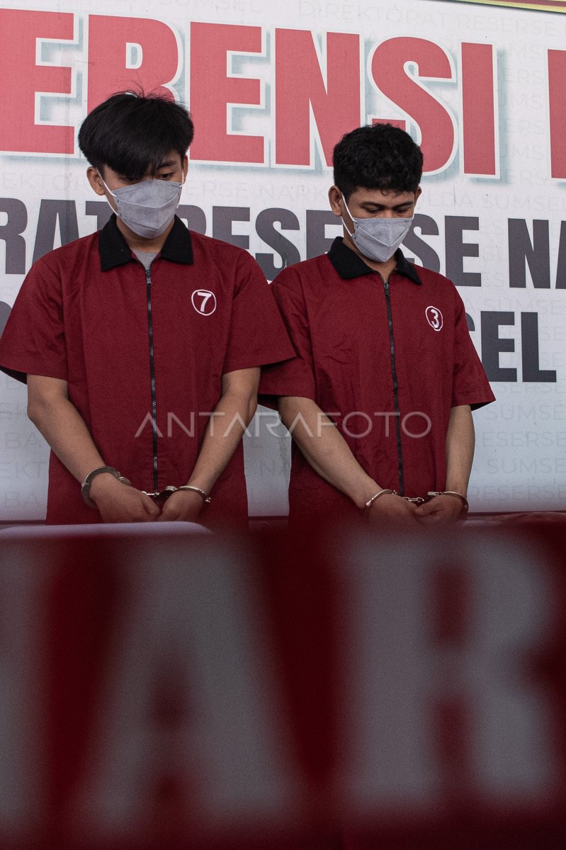Rilis kasus pembuatan narkotika jenis sintesis cair