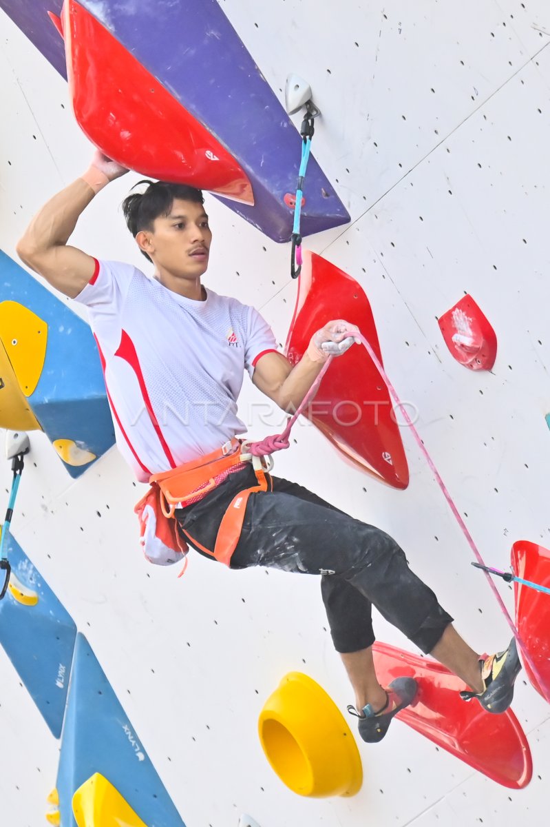 Kualifikasi lead putra IFSC Climbing World Cup Bali