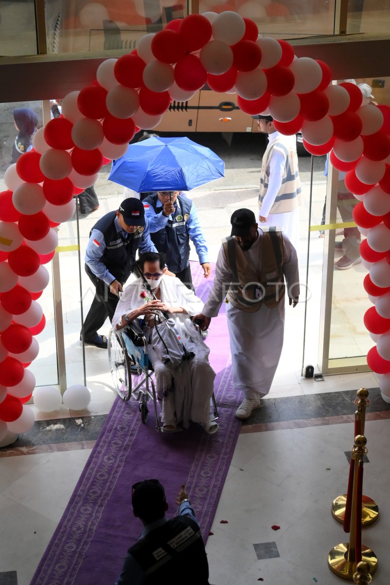 The first arrival of Indonesian pilgrims in Makkah
