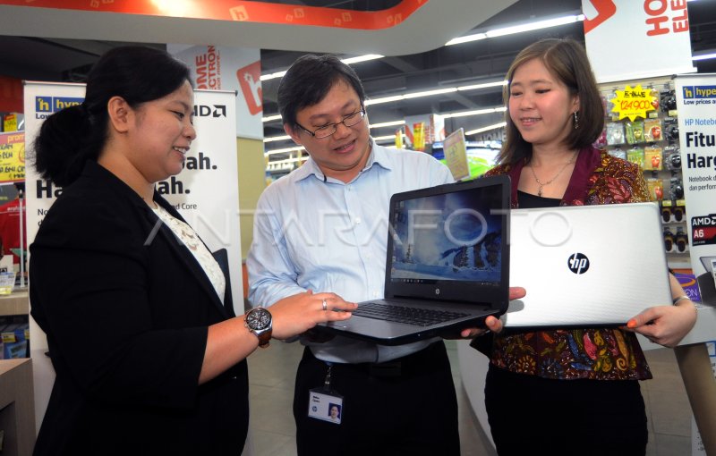 NOTEBOOK PERTAMA WINDOWS 10 ANTARA Foto