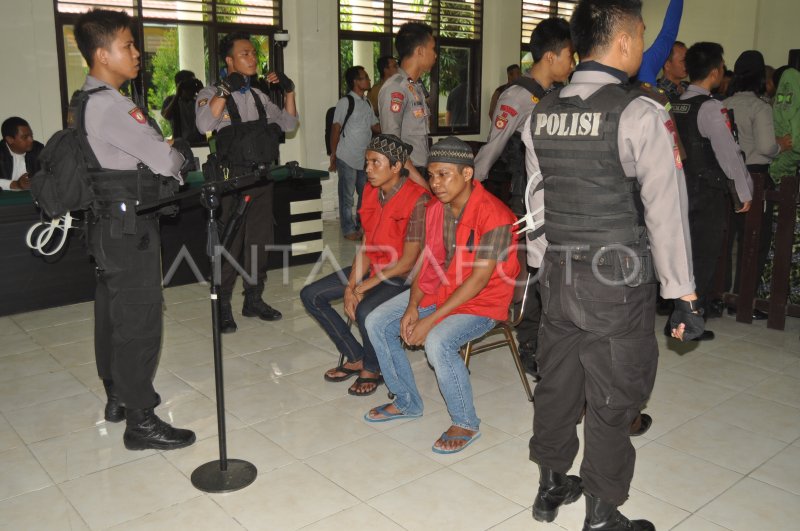 VONIS KASUS PEMBUNUHAN BERENCANA RICUH | ANTARA Foto