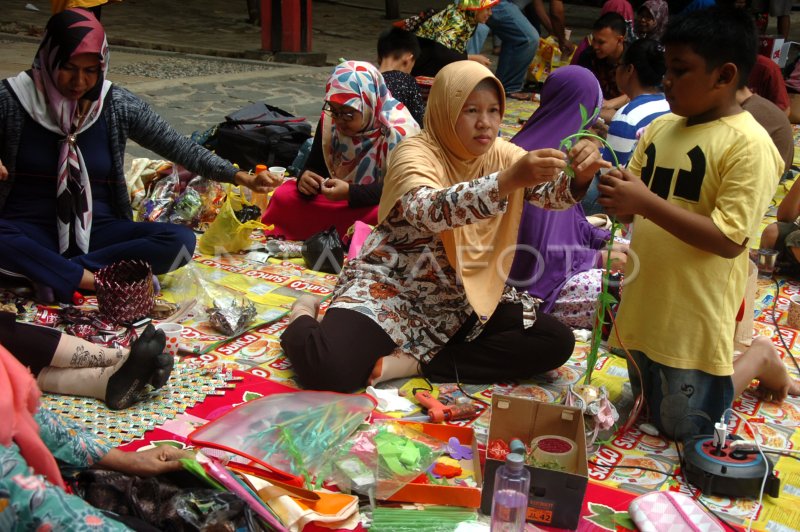 Lomba Kreasi Daur Ulang Sampah Antara Foto 8175