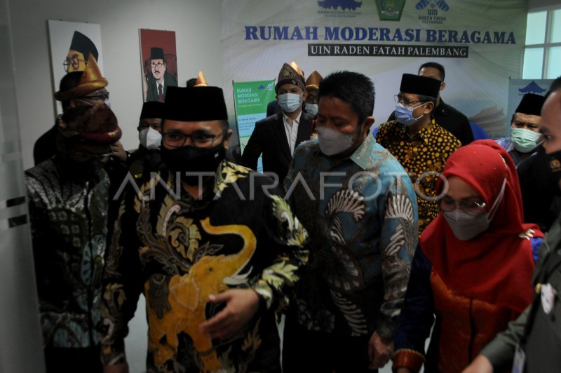 MENAG RESMIKAN GEDUNG BARU UIN RADEN FATAH | ANTARA Foto