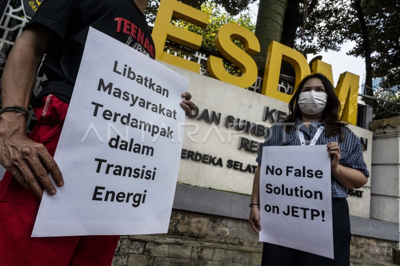 Aksi Untuk Transisi Energi Berkelanjutan Antara Foto