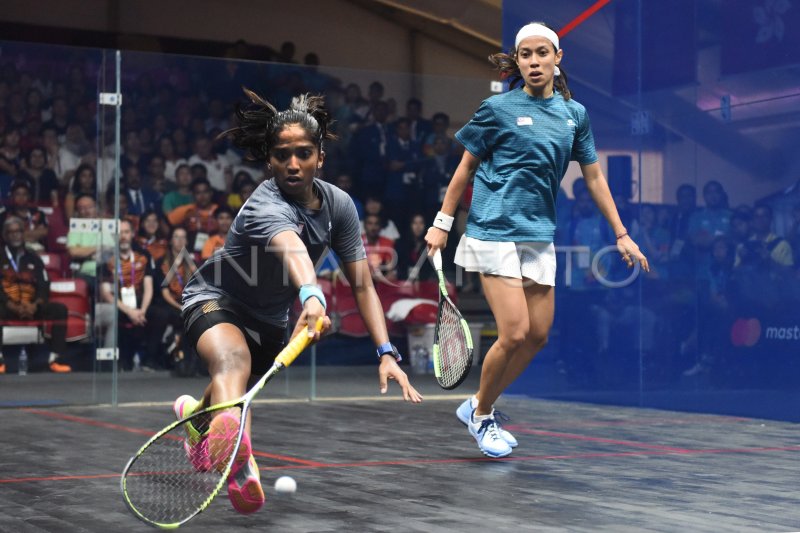 SQUASH TUNGGAL PUTRI FINAL ALL MALAYSIA ANTARA Foto