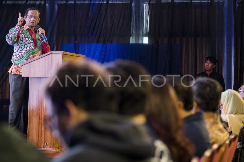 MILENIAL DAN PARTISIPASI POLITIK | ANTARA Foto