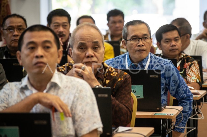 UJI KOMPETENSI CAPIM KPK | ANTARA Foto