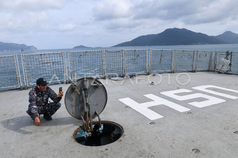 MENJAGA KEDAULATAN DI LAUT NATUNA UTARA | ANTARA Foto