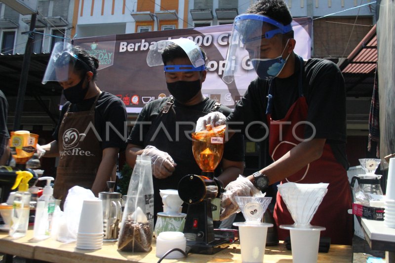 Peringatan Hari Kopi Internasional Antara Foto