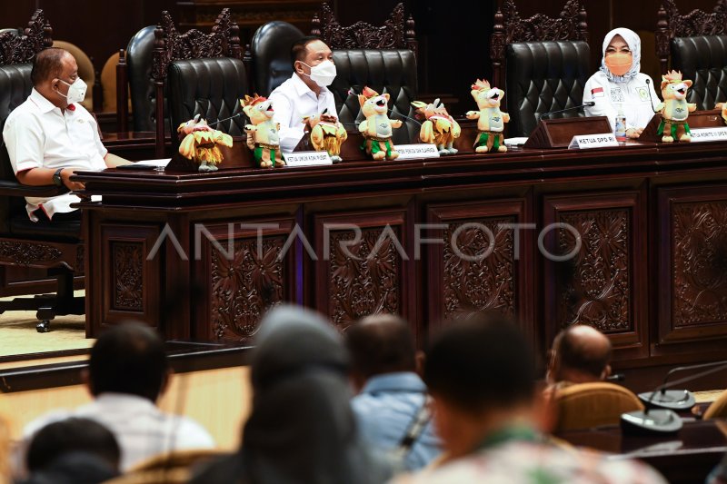 Rapat Koordinasi Persiapan Pon Papua Antara Foto