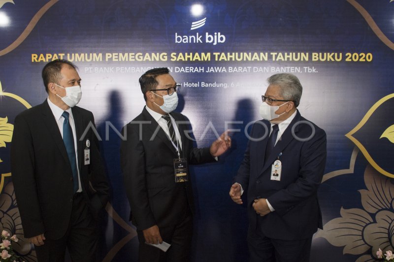 RUPST BANK BJB TAHUN BUKU 2020 | ANTARA Foto