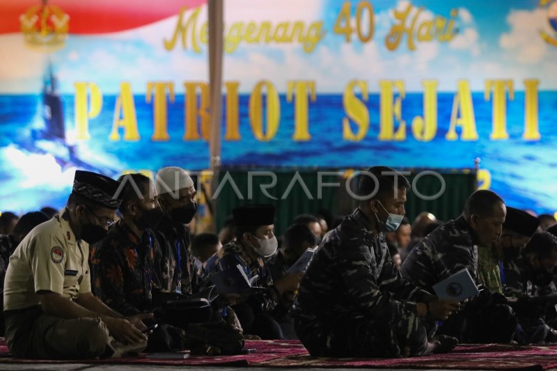 DOA BERSAMA MENGENANG KRU KRI NANGGALA-402 | ANTARA Foto