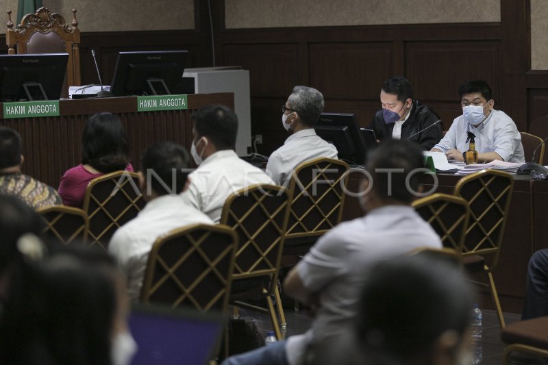 SIDANG LANJUTAN KASUS KORUPSI ASABRI | ANTARA Foto