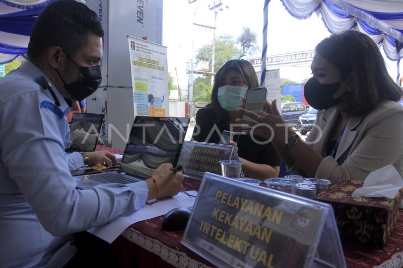 Pameran Pelayanan Publik Kemenkumham Ntt Antara Foto 4230