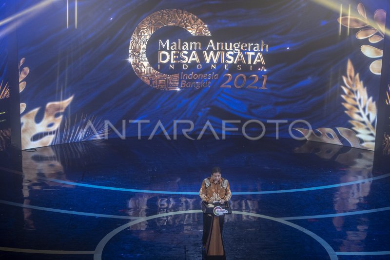 MALAM ANUGERAH DESA WISATA INDONESIA 2021 | ANTARA Foto