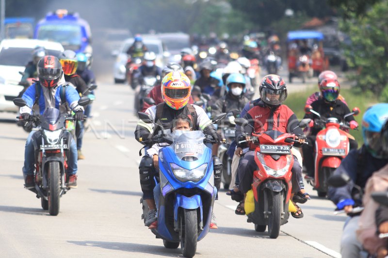 Puncak Arus Balik Pantura Antara Foto