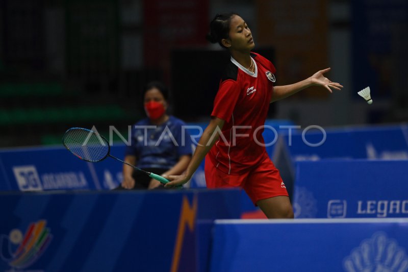 Final Bulu Tangkis Beregu Putri Sea Games Vietnam Antara Foto